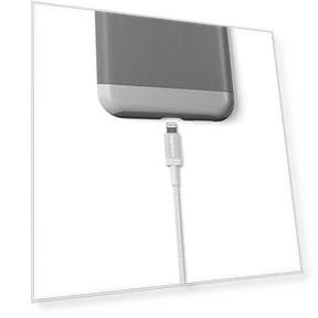 Nylon Braided USB-A to Lightning Charger Cable — Chargers & Cables, Amazon Basics