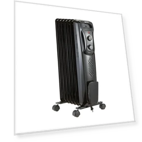 Oil Heater, Radiator Heater for Indoor Use — Portable Heating Solutions, Amazon Basics