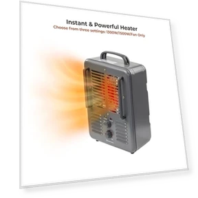 Utility Space Heater — Portable Heating Solutions, Comfort Zone