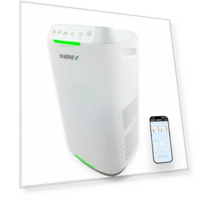 Zero Air Purifier with Washable Reusable Filters — Activated Carbon Air Purifiers, Nuwave