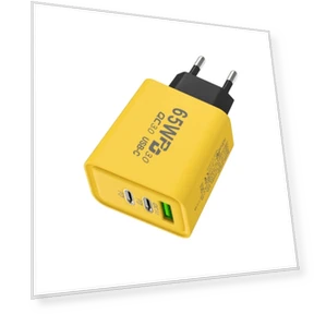 65W Gallium Nitride Fast Charging Charger — Chargers