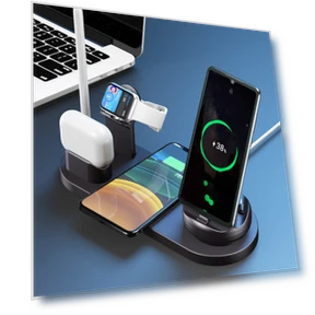 7 in 1 Wireless Charger Fast Charging For iPhone — Chargers, Other