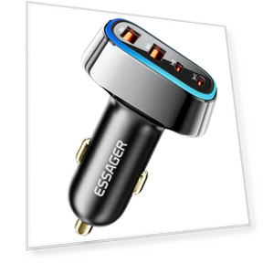 70W Car Charger — Chargers, ESSAGER