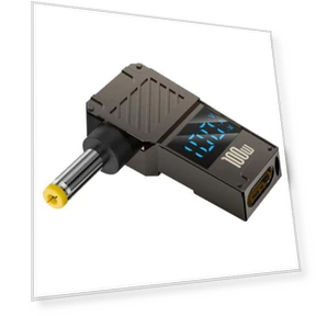 Digital Display Charging Adapter — Charging Solutions