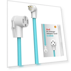 EV Charger Adapter Cord — EV Charging Accessories, Shell