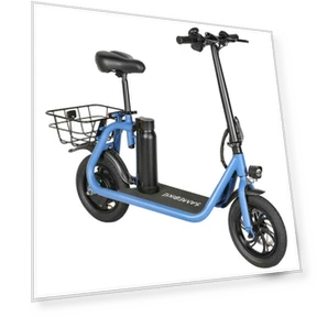 Foldable Electric Scooter with Seat — Electric Self-Balancing Scooters, SAMEBIKE