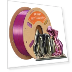High Speed Four-color Silk PLA Filament — Filament, Eryone