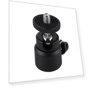 Metal Tripod Ball Head Adapter with Lock — Monopod Heads, PULUZ
