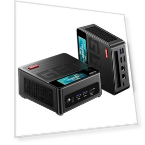 Mini PC with Display, Fingerprint Unlock — Single Board PCs, AOOSTAR