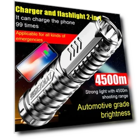 Multifunctional Rechargeable Flashlight — Flashlights
