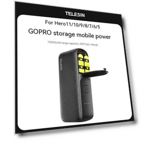 Retractable Power Bank Battery Charger for GoPro — Battery Chargers, Taixun
