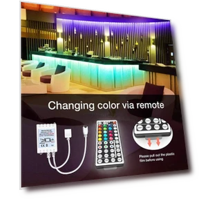 Светодиодная лента RGB 5050 с пультом дистанционного управления — LED ленты