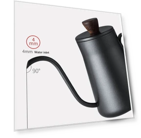 Stainless Steel Hand Brewing Pot — Stovetop Moka Pots
