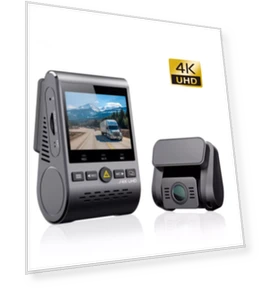 Ultra 4K Front + Full HD 1080P Rear Dual Channel Wi-Fi GPS Dash Camera — Dashboard Cameras, VIOFO