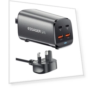 67W GaN Desktop Charger — Chargers & Adapters, ESSAGER