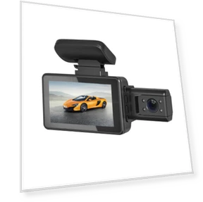 Dual Camera HD Infrared Night Vision Car Recorder — Dashboard Cameras