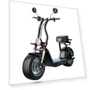 Electric Scooter with Seat — Electric Self-Balancing Scooters, Honey Whale