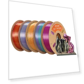 High Speed 4-color Silk PLA Filament Bundle — Filament, Eryone