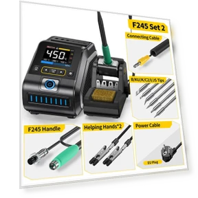 Premium 200W Soldering Iron Station Kit — Stations, FNIRSI