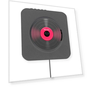 Wall Mountable CD Player with Bluetooth — On-the-Go CD Players, Kecag