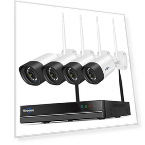 WiFi Security Camera System — Security Cameras, Hiseeu