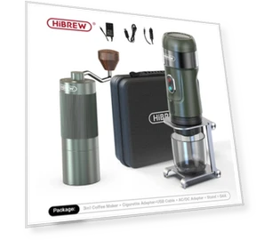 Wireless Electric Portable Espresso Coffee Machine — Espresso Machines, HIBREW