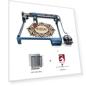 10W Laser Engraver with Laser Bed and Lightburn License — Engraving Equipment & Accessories, Sculpfun