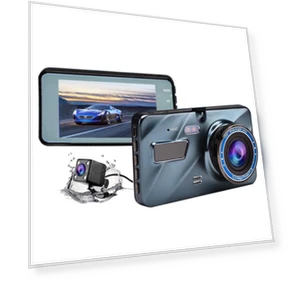 4-inch Car 2.5D High-Definition 1080P Dual Recording Car Recorder — Dashboard Cameras