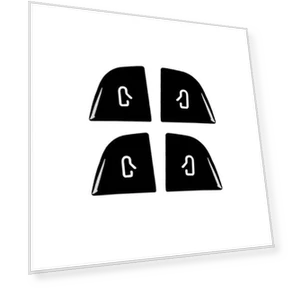 Car Window Switch Stickers — Car Stickers & Decals