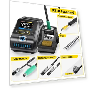 Digital Soldering Iron Station Kit — Stations, FNIRSI