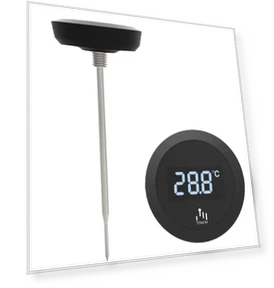 Electronic Touch Screen Digital Display Household Food Thermometer — Temperature Measurement Tools