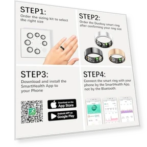Fitness Tracker Smart Ring — Fitness Bands, Duobuy