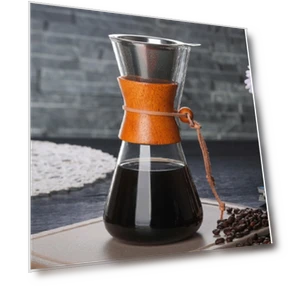 Heat-resistant glass coffee pot — Coffee Makers