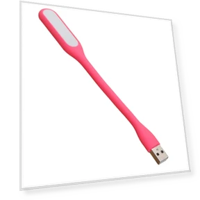 Portable USB LED Reading Light with Flexible Arm — Study & Desk Lighting
