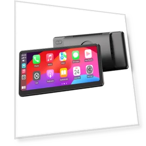 Portable Wireless CarPlay/ Android Auto Display — FM Transmitters, MINIX
