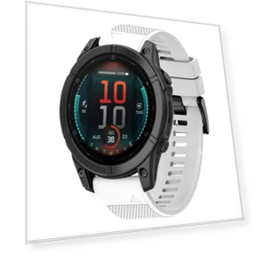 Quick Release Silicone Watch Band — Watch Accessories, Garmin