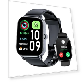 Smart Watch with Heart Rate Monitor and Fitness Tracker — Smartwatches, ISKOVI