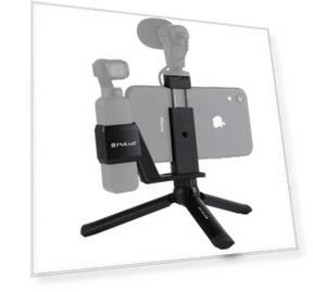 Sports Camera Handheld Folding Tripod — Tabletop & Travel