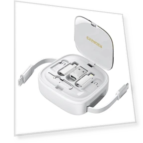 Type-C To Type-C Data Cable with Storage Box — Cables, ESSAGER