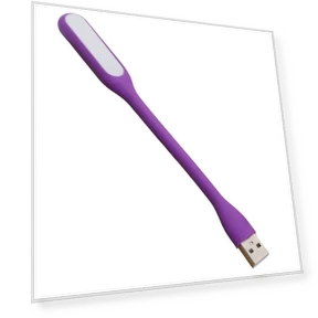 USB LED Reading Light with Flexible Arm — Book Lights, Other