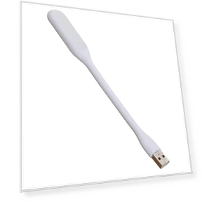 USB LED Reading Light with Flexible Arm — Study & Desk Lighting, Other