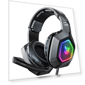 Wired Headphones Gaming Headset — On-Ear Headphones, ONIKUMA
