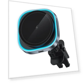 15W Magsafe Wireless Charger with LED Atmosphere Light — Chargers, Other