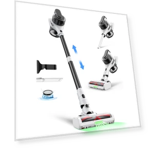 Cordless Stick Vacuum Cleaner — Cordless Vacuums & Sweepers, MOOSOO