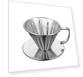 Double-layer stainless steel coffee filter — Coffee Filters