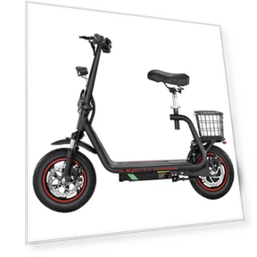 Electric Scooter with Seat — Electric Self-Balancing Scooters, Honey Whale