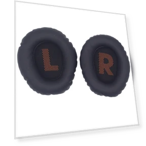 Headphone Leather Sponge Cover Earmuffs — Earpads, JBL