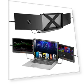 Portable Dual Screen Monitor — Display Solutions, GTMEDIA