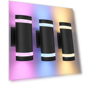 Smart LED Outdoor Wall Sconce — LED, WISELUME