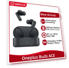 TWS Earphone with Active Noise Cancelling — Over-Ear Headphones, OnePlus